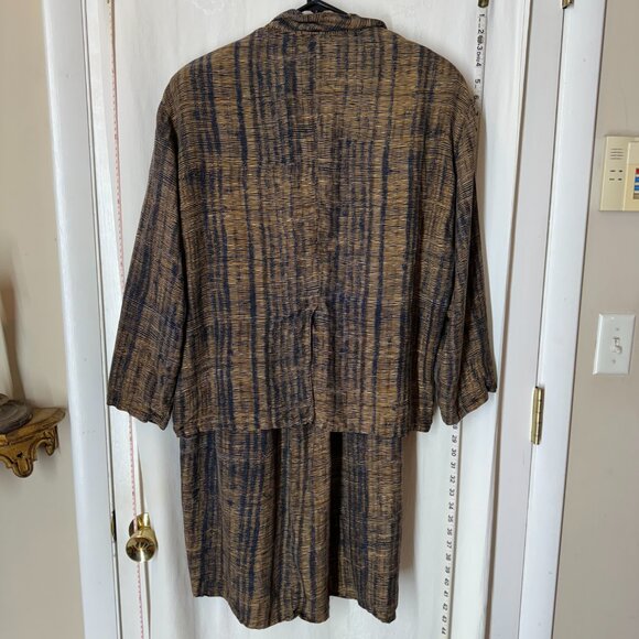 Vintage Silk Skirt Suit Set - Picture 2 of 9